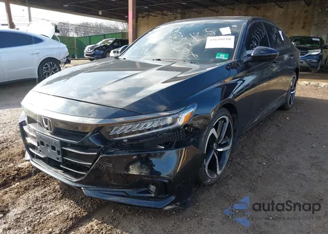2021 Honda Accord Sport 2.0T from USA, damaged, VIN 1HGCV2F38MA006089
